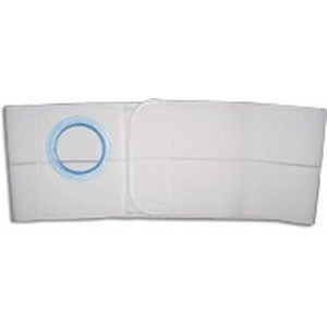 6" Left, White, Regular Elastic, Flat Panel Belt, Large, 2-3/8" Opening 1 Each
