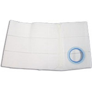 9" Left, White, Regular Elastic, Flat Panel Belt, Extra Large, No Hole 1 Each