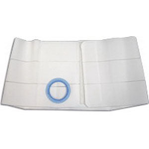 9" Right, White, Regular Elastic, Flat Panel Belt, Large, 3-1/4" Opening 1 Each