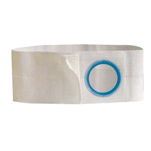 6" Left, White, Cool Comfort, Flat Panel Belt, Prolapse Flap, Large, 2-5/8" Opening 1 Each