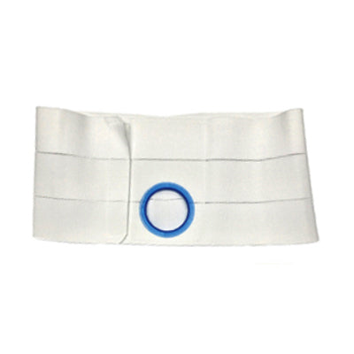 7" Left, White, Cool Comfort, Flat Panel Belt, Large, 2-5/8" Opening Placed 1" From Bottom 1 Each
