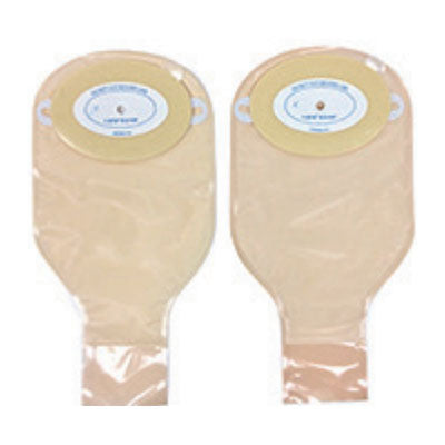 Nu-Flex 1-Piece Adult Drainable Pouch Cut-to-Fit Deep Convex 3/4" x 1-1/2" Oval, Roll-Up Closure 10 Box