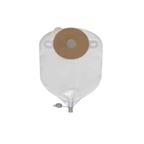 Nu-Flex Post-Op Urine Pouch With Flutter Valve 1-1/4" Opening Pre-Cut, Convex 10 Box