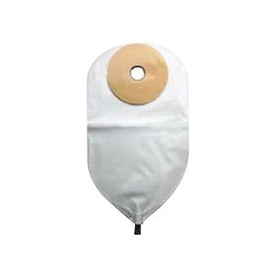 Nu-Flex Post-Op Urine Pouch with Extra Deep Convexity Adult Pre-Cut 1-1/8", 24 Ounce 10 Box