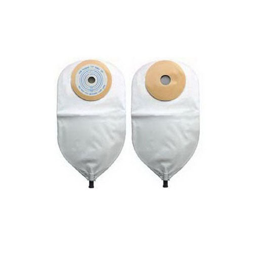 Adult 24 oz Post-Op Clear Urinary Pouch Deep Convex, 1/2" 10 Box