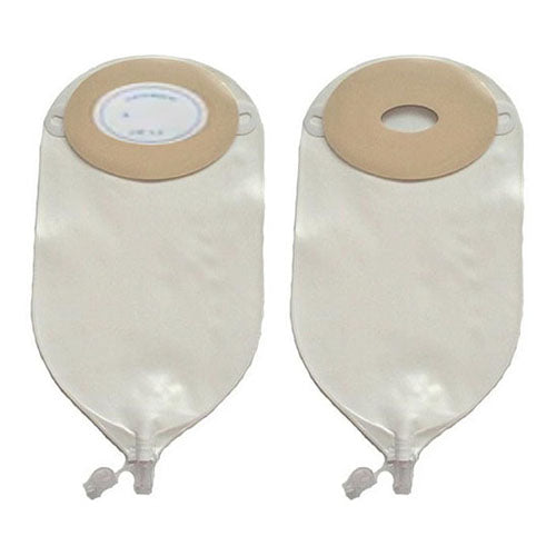 Nu-Flex Midsize Urine Convex Pouch Custom Oval 3/4" x 1" Midsize 10 Box