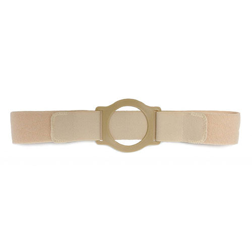 2" Beige, Regular Elastic, Nu-Comfort Belt, Medium, 2-7/8" x 3-3/8" Ring Plate 1 Each