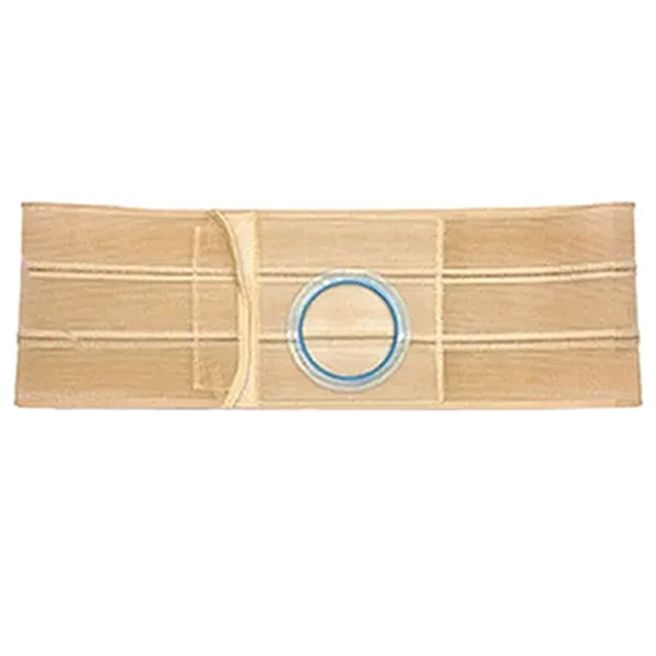 4" Beige, Regular Elastic, Flat Panel Belt, Small, 3-1/4" Center Opening 1 Each