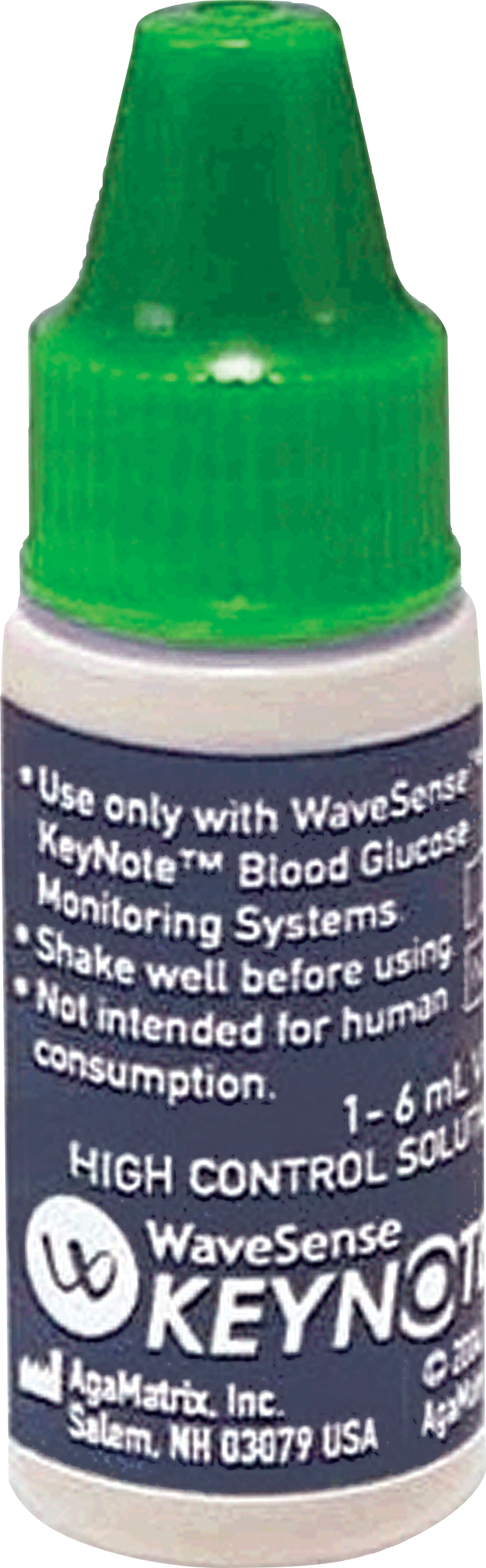 AgaMatrix High Control Solution 1 Each