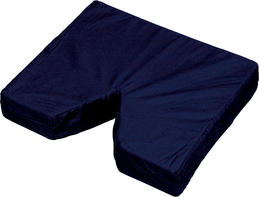 Coccyx Seat Cushion 16" x 18" x 3" with Navy Cover 1 Each