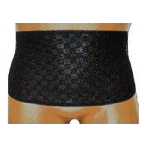 OPTIONS Ladies' Brief with Open Crotch and Built-In Barrier/Support, Black, Center Stoma, X-Large 10, Hips 45" - 47" 1 Each