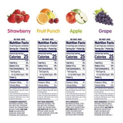 Pedialyte Powder Pack 4 Flavor Variety 0.3 oz Stick, 8 oz, Retail