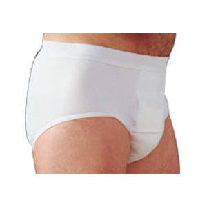 HealthDri Men's Heavy Briefs Large 1 Each