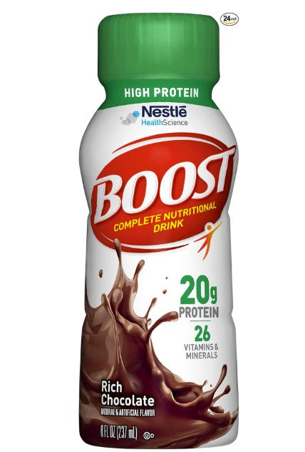 Boost High Protein Nutritional Energy Drink 8 oz., Rich Chocolate, Retail