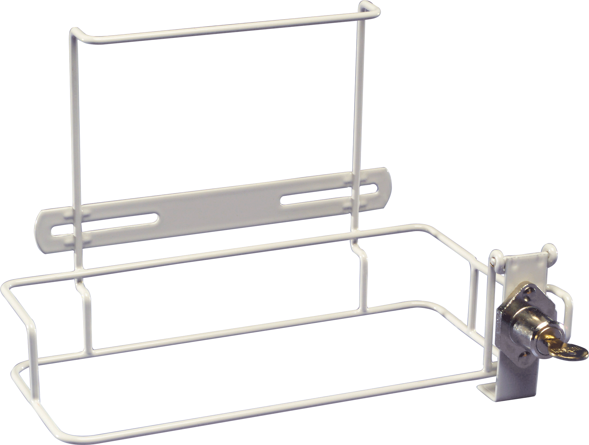 Locking Wall Sharps Collector Bracket 5 Quart 5 Case