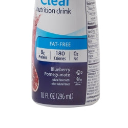 Ensure Clear Nutrition Drink, Blueberry Pomegrante, Ready-to-Drink, Retail, 10 fl oz