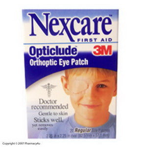 Nexcare Opticlude Eye Patch Reg 20's 20 Box
