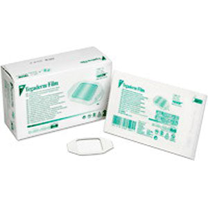 Tegaderm Transparent Adhesive Film Dressing Frame Style 4" x 4-1/2" Oval 1 Each