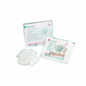 Tegaderm I.V. Transparent Adhesive Film Dressing with Border 3-1/2" x 4-1/4" 50 Box