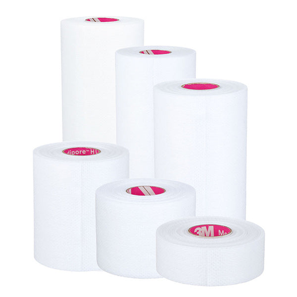 3M Medipore H Hypoallergenic Soft Cloth Surgical Tape 1" x 2 yds, individually wrapped single roll 1 Each