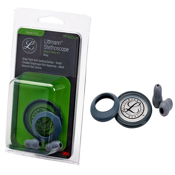3M Littmann Stethoscope Spare Parts Kit, Classic II S.E., Gray 1 Each