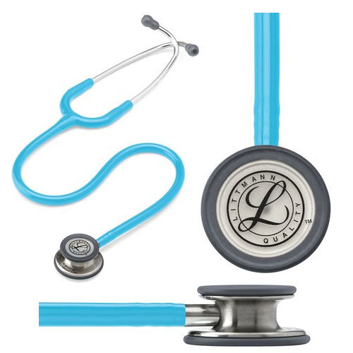 Littmann Classic III Stethoscope, Turquoise Tube, 27" 1 Each