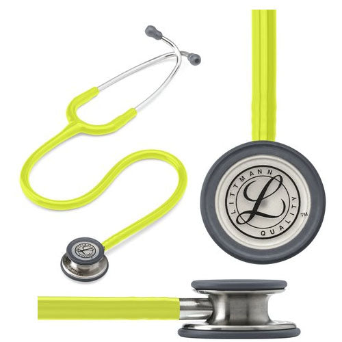 Littmann Classic III Stethoscope, Lemon-Lime Tube, 27" 1 Each