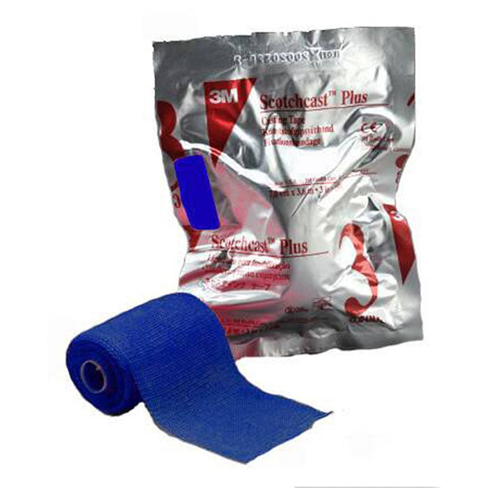 Scotchcast Plus Casting Tape 4" x 4 yds., Blue 10 Case