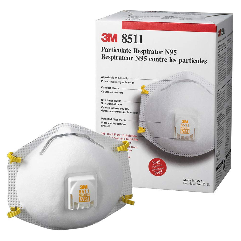 3M Particulate Respirator N95 Mask 10 Box