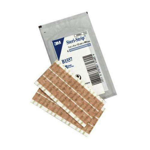 Steri-Strip Blend Tone Skin Closure Strip 1/2" x 4", Tan 1 Each
