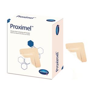 Hartmann-Conco Proximel Silicone Dressing, with Border, 5" x 5"