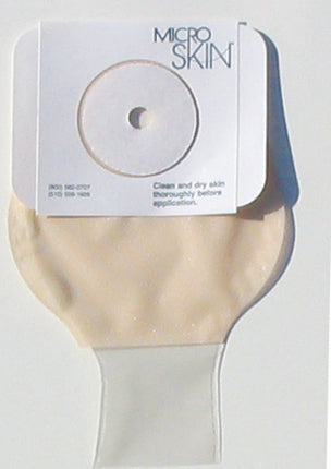 9" Mid-Size 1Pc Drn Pch w/Mcdrm,Mcskn, Clr, 7/8" 10 Box