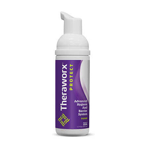 Theraworx Protect Foam, Fragrance Free, 4 oz 1 Each
