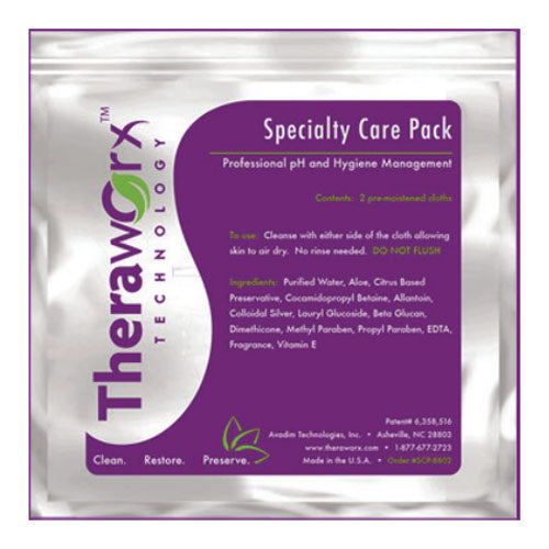 Theraworx Protect Specialty Care Wipes 2 Pack