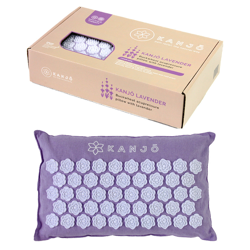 Kanjo Aroma Lavender Acupressure Pillow 1 Each