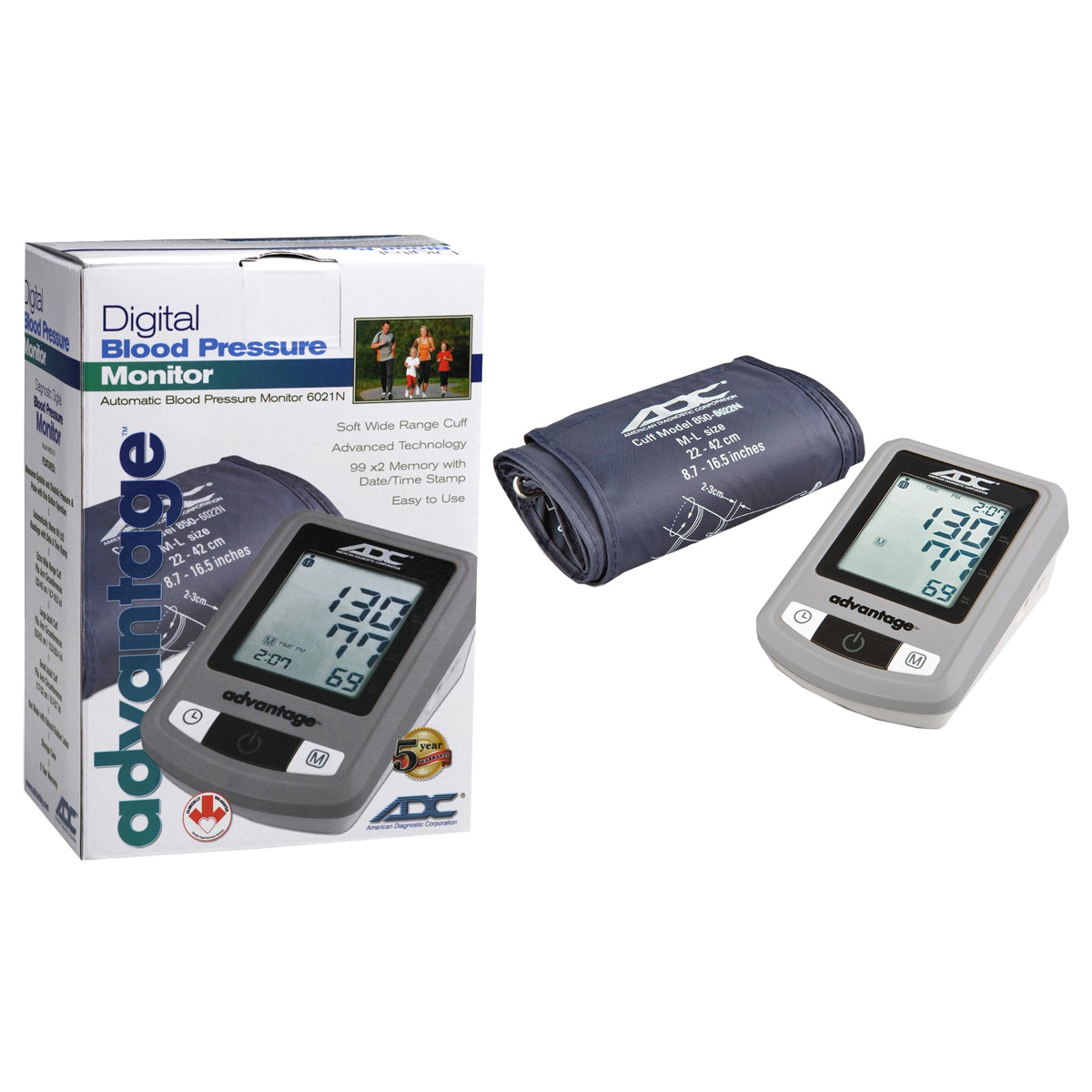 Advantage Automatic Digital BP Monitor 1 Each