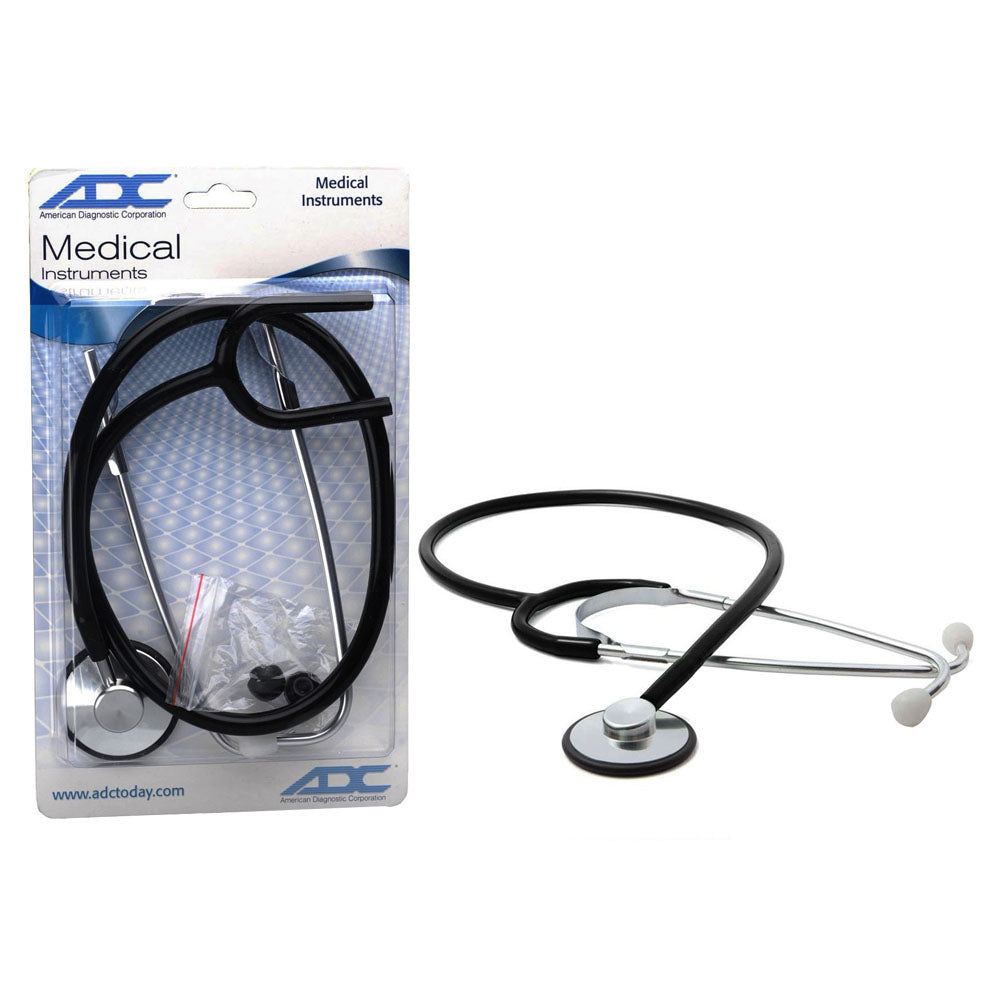 Proscope Single-Head Stethoscope, Black. 1 Each