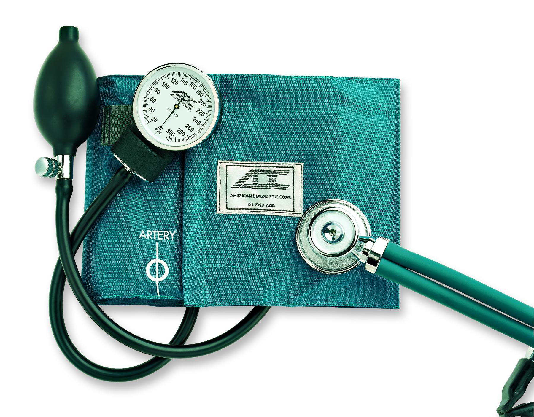 Pro's Combo II Kit Cuff and Stethoscope, Teal 1 Each