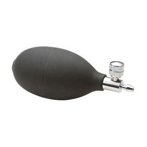Replacement Bulb and Valve, Black 1 Each