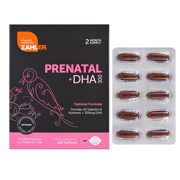 Prenatal Plus DHA Optimal, 120 Softgels 1 Each