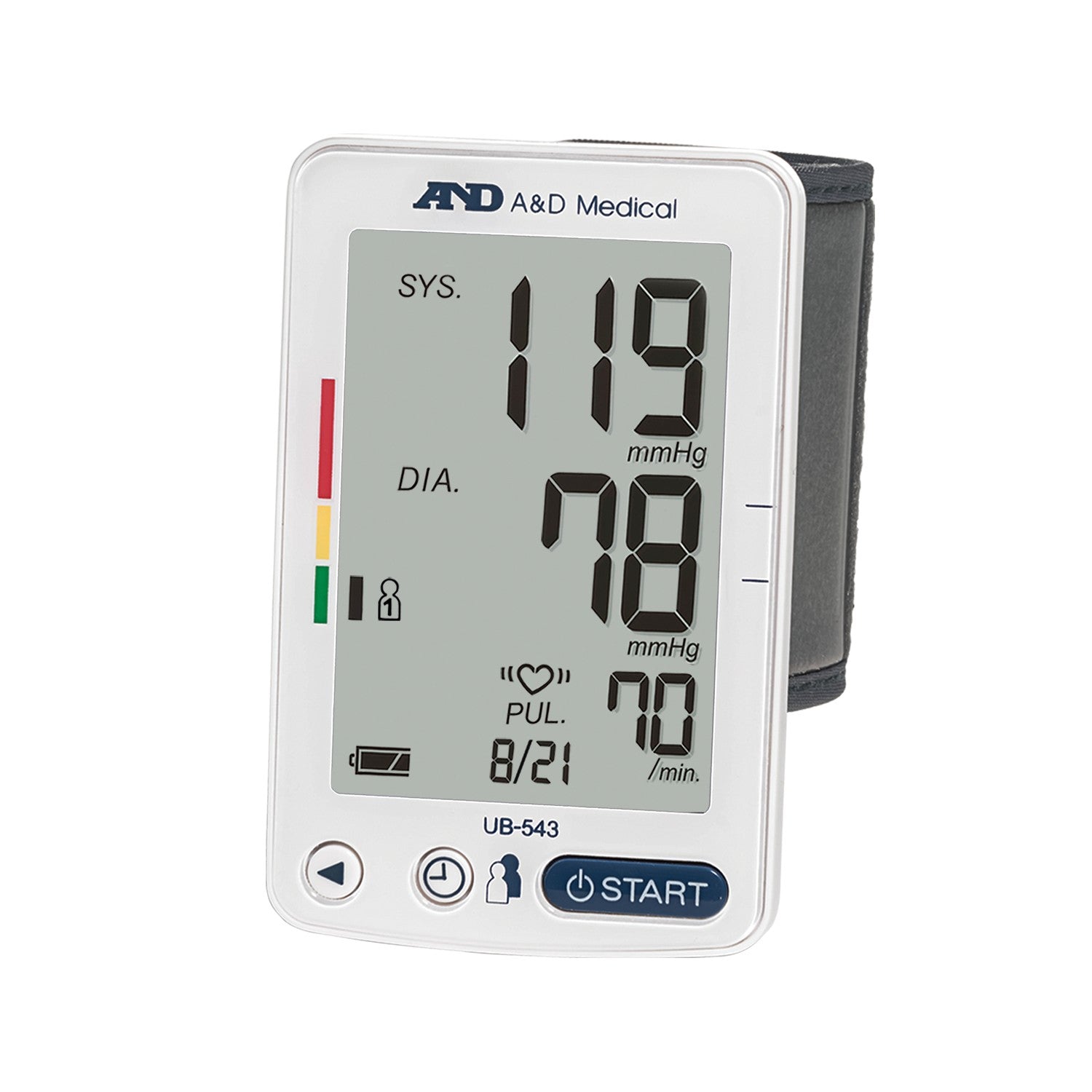 Wrist Blood Pressure Monitor with Jumbo Screen 1 Each