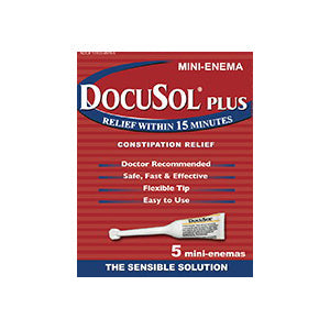 Docusol Plus Mini Enema 5 Box