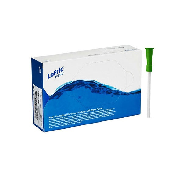 LoFric Primo Coude Catheter 14 Fr 16"
