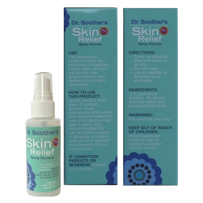 Dr. Soothers Skin Relief Spray Formula, 1.8 oz 1 Each