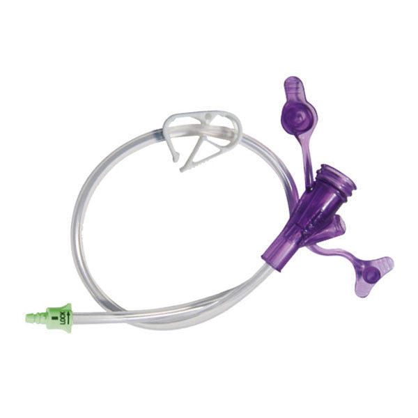 2" Sterile Purple Dual Enfit Y-Port Medication Set 1 Each