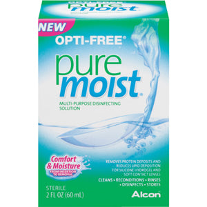 Opti-Free PureMoist Multi-Purpose Contact Solution, 2 oz. 1 Each