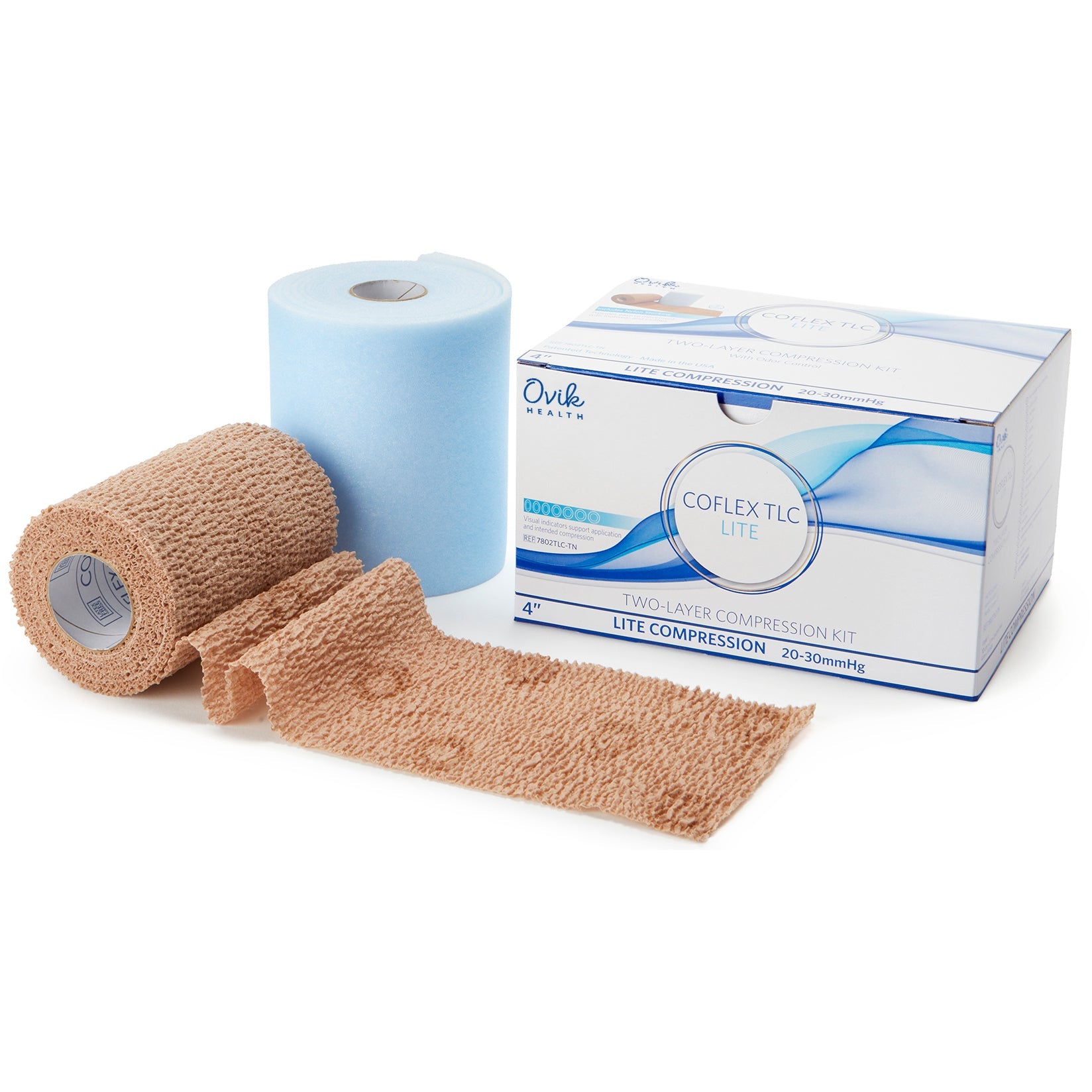 CoFlex TLC Lite Compression Bandage, 4" 2 Box