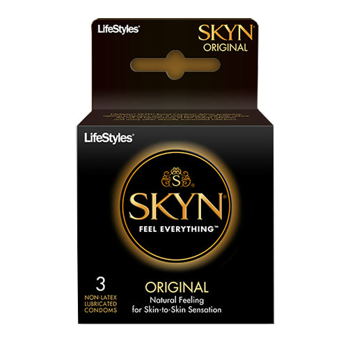LifeStyles SKYN Original Polyisoprene Condoms, 3 Count 3 Pack