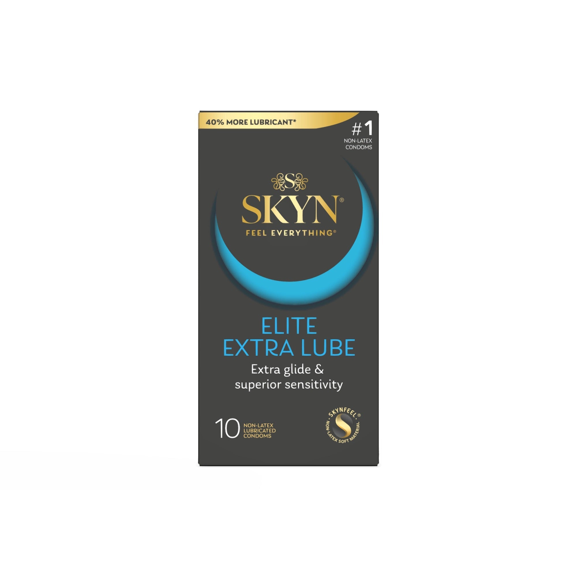 SKYN Elite Extra Lubricated Non-Latex Condom, 10 ct