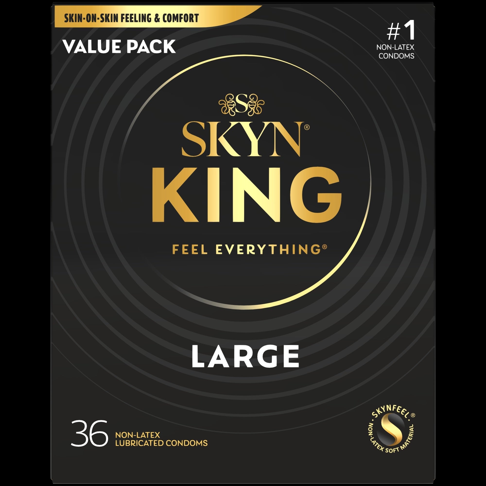 SKYN King Large Non-Latex Condom, 36 ct
